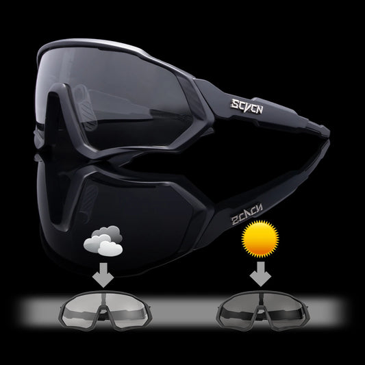 Unisex Photochromic Cycling Glasses