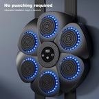 Smart Music Boxing Machine – Bluetooth Wall Mounted Punching Trainer for Kids & Adults