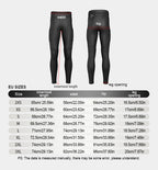 Men's Padded Cycling Pants – Winter Fleece Thermal Bike Tights