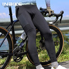 Men's Padded Cycling Pants – Winter Fleece Thermal Bike Tights