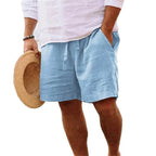 BreezeFit Men’s Linen Shorts