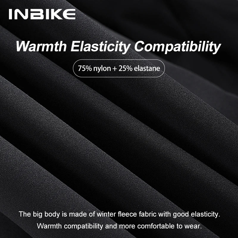 Men's Padded Cycling Pants – Winter Fleece Thermal Bike Tights