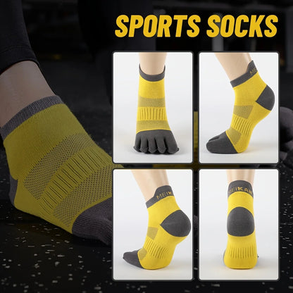 Unisex Sport Short Five Finger Socks
