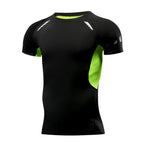 Men's Quick Dry Compression T-Shirt – Short Sleeve Running & Gym Top