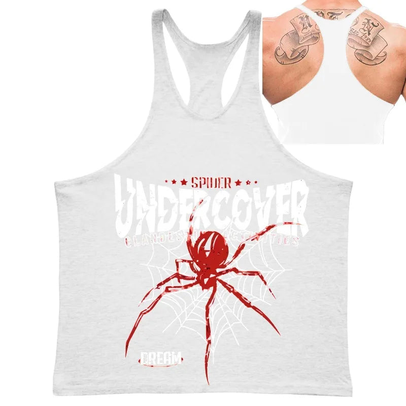 Men's Gym Singlet – Muscle Fit Cotton Workout Tank Top
