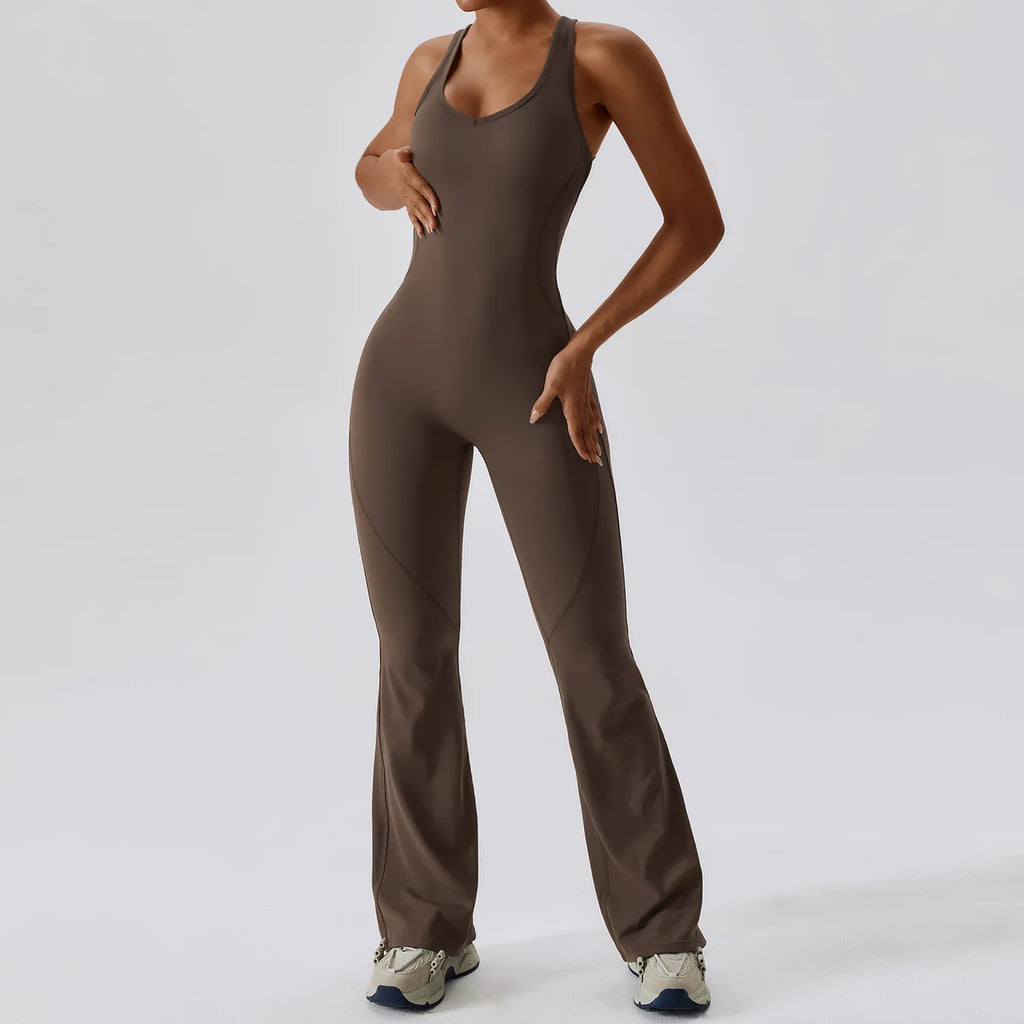 Women's Sculpting Yoga Jumpsuit – Butt Lifting One-Piece Activewear