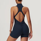 Women's One-Piece Sports Bodysuit – Yoga Running & Dance Jumpsuit