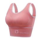 Women's Shockproof Sports Vest – No Wire U-Back Support Bra Top