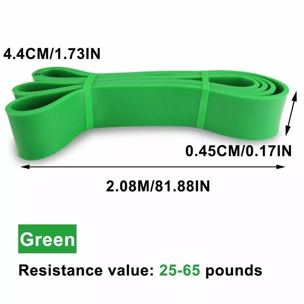 Latex Resistance Bands Set – 5 to 120lbs | Home Gym Training