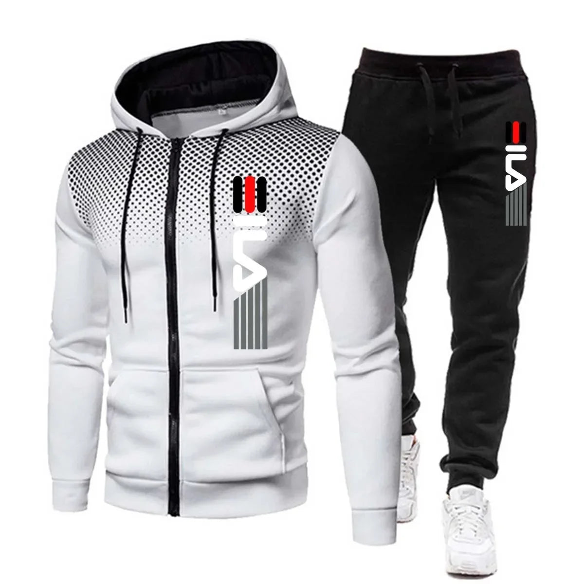 Men's Fleece Tracksuit – Hoodie & Sweatpants Jogger Set