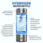 Hydrogen Water Bottle – USB Rechargeable Titanium Filter | Antioxidant Rich Water