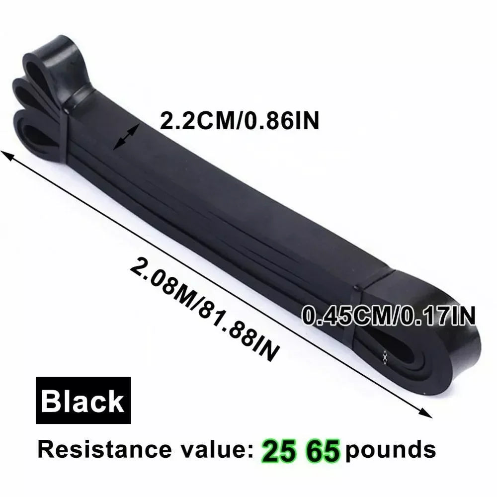 Latex Resistance Bands Set – 5 to 120lbs | Home Gym Training