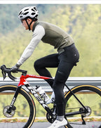 Men's Padded Cycling Pants – Winter Fleece Thermal Bike Tights