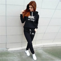 Women's Casual Hoodie Jogger Set – 2-Piece Tracksuit