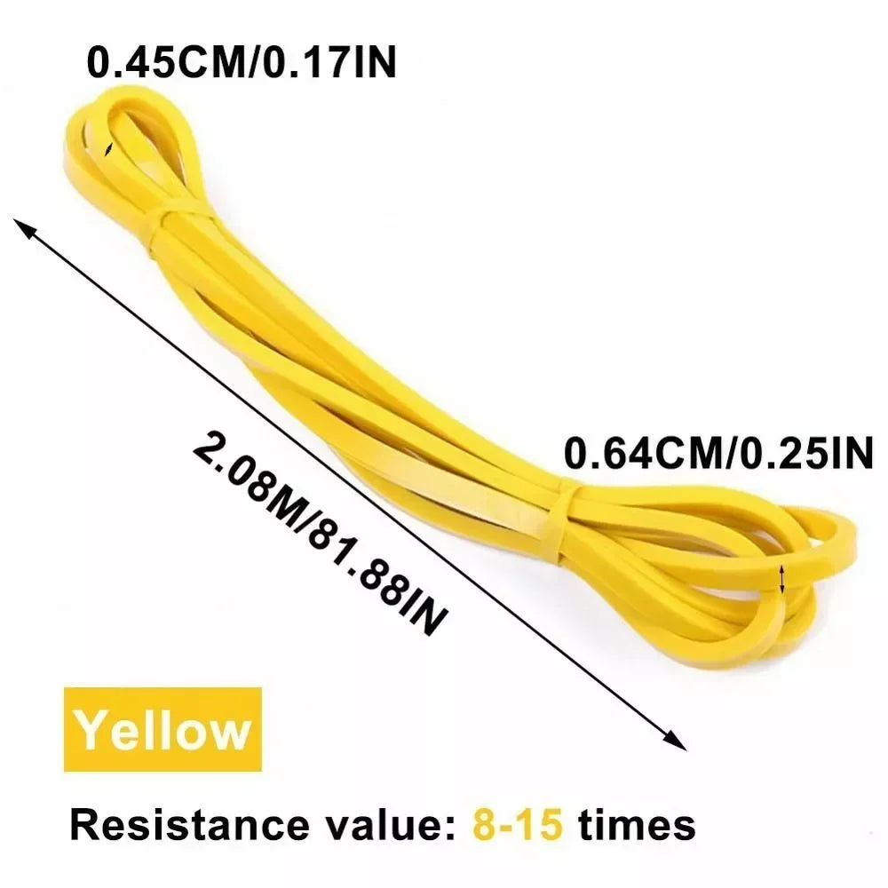 Latex Resistance Bands Set – 5 to 120lbs | Home Gym Training