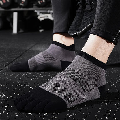 Unisex Sport Short Five Finger Socks