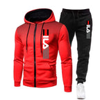 Men's Fleece Tracksuit – Hoodie & Sweatpants Jogger Set