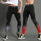 Men's Compression Running Leggings – Quick Dry Gym & Training Tights