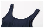 Women's Stretch Fitness Jumpsuit – Nylon Spandex One-Piece Bodysuit