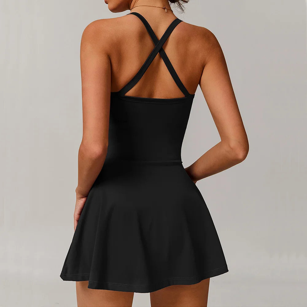Women's Yoga Jumpsuit – Breathable Quick Dry One-Piece Gym Set