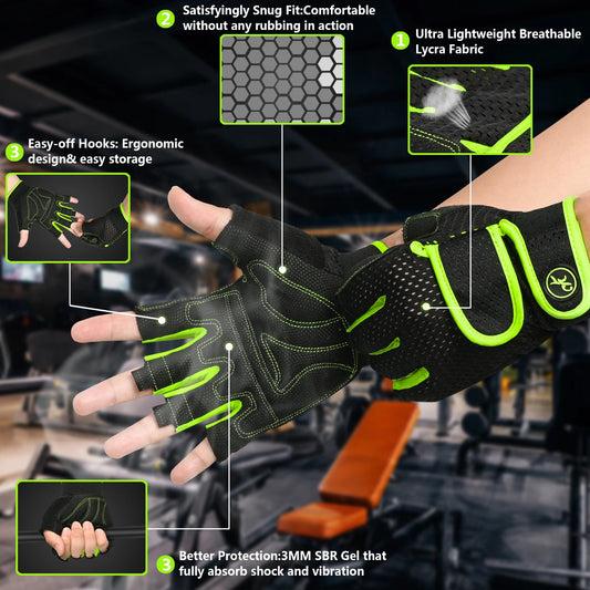 Unisex Weight Lifting/Cycling Gloves