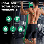 Latex Resistance Bands Set – 5 to 120lbs | Home Gym Training