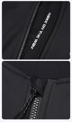 Men's Fleece Thermal Cycling Jacket – Windproof Softshell MTB Bike Jacket