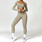 Women's 2-Piece Quick Dry Gym Set – Sports Bra & Leggings Activewear