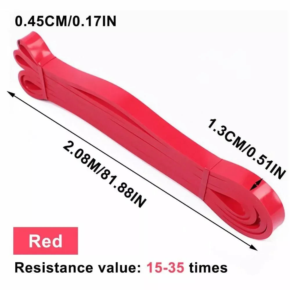 Latex Resistance Bands Set – 5 to 120lbs | Home Gym Training