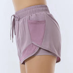 Women's Quick Dry Yoga Shorts – Comfortable Elastic Waist Gym Shorts