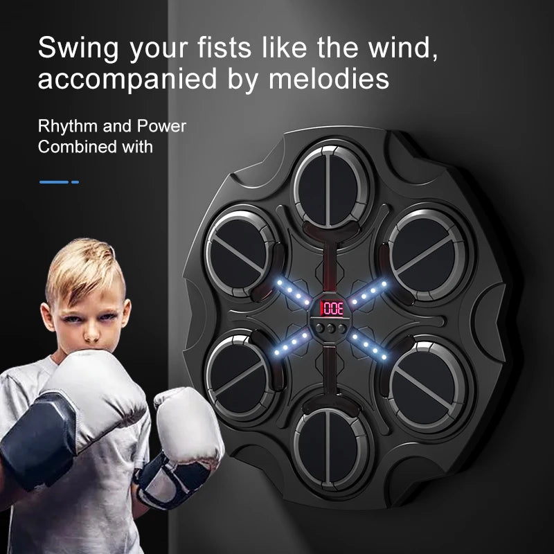 Wall Mounted Boxing Reaction Target – Kids & Adults Home Training Toy