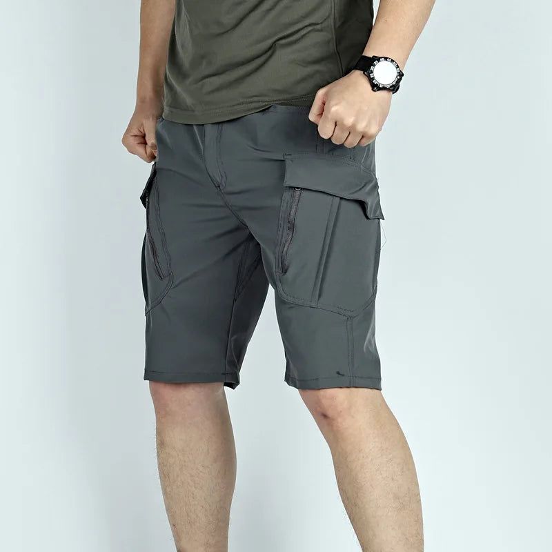 Men's Quick Dry Outdoor Shorts – Lightweight Multi-Pocket Hiking & Training