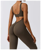Women's Stretch Fitness Jumpsuit – Nylon Spandex One-Piece Bodysuit