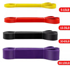 Latex Resistance Bands Set – 5 to 120lbs | Home Gym Training