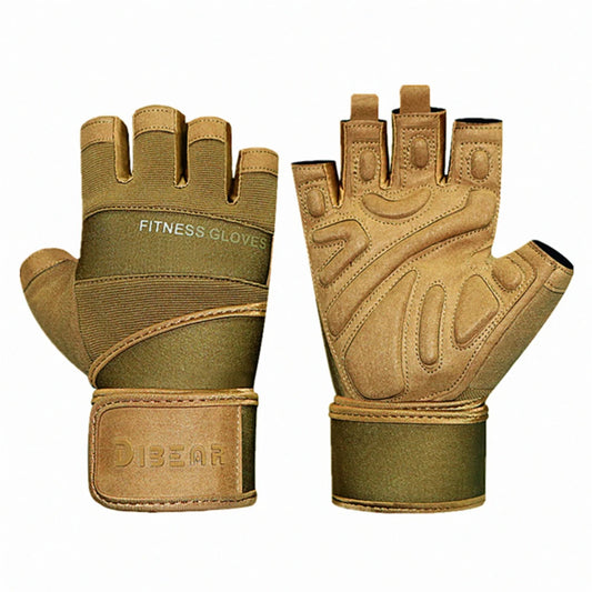 Unisex Half Finger Gym Gloves