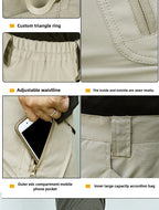 Men's Quick Dry Outdoor Shorts – Lightweight Multi-Pocket Hiking & Training