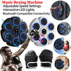 Smart Music Boxing Machine – Bluetooth Wall Mounted Punching Trainer for Kids & Adults
