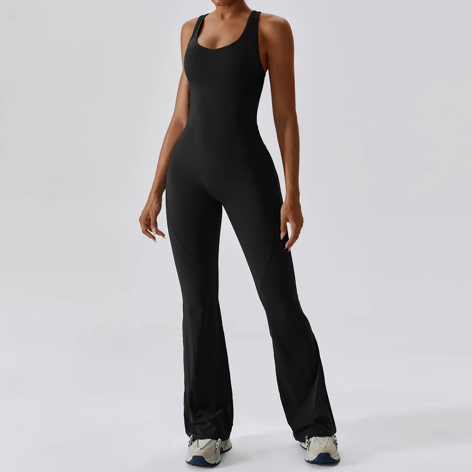 Women's Sculpting Yoga Jumpsuit – Butt Lifting One-Piece Activewear