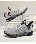 Men's Lightweight Running Shoes – Breathable Air Mesh Athletic Trainers