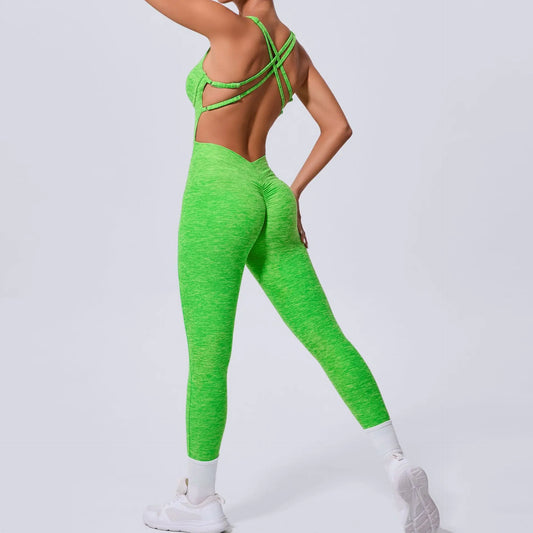 Crossover back Jumpsuit