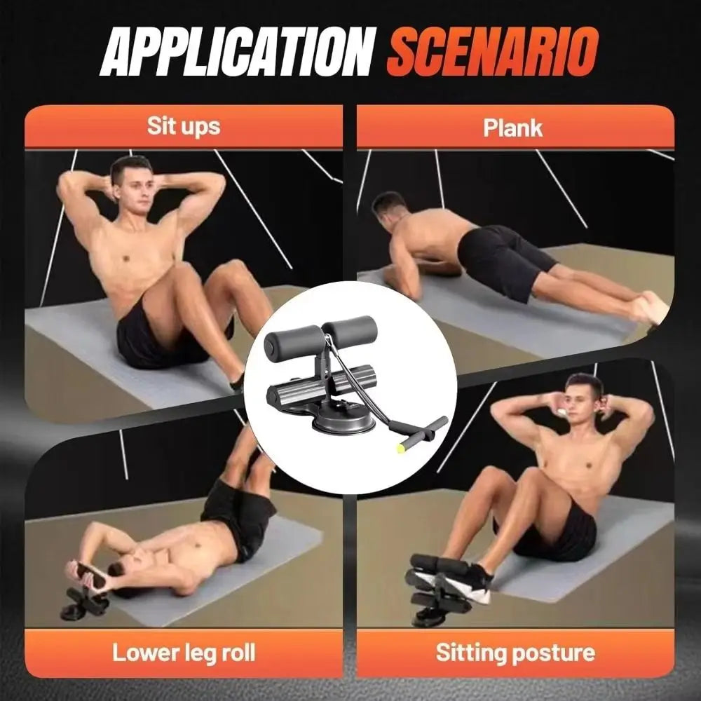CoreGrip Sit-Up Assist Bar (With Resistance Band)