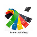 TPE Resistance Band Set – 5 Levels for Strength Training & Toning