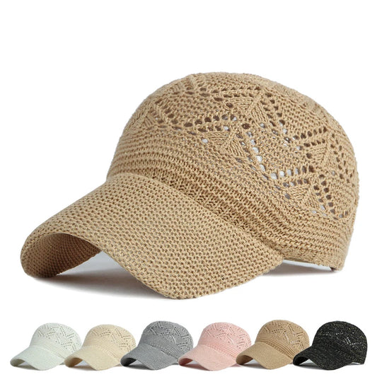 Women Breathabe  mesh Baseball/summer Cap