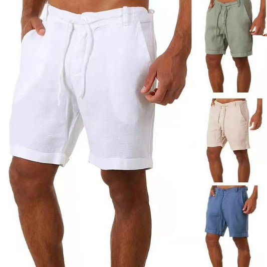 Spring Casual Men's Linen Shorts